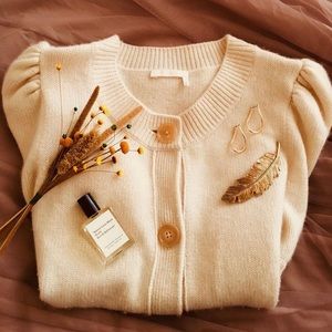 Chloe Cashmere Cardigan Sweater